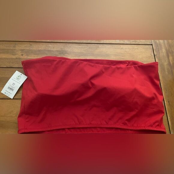 🆕 No Boundaries Double Layer Red Tube Top Women's Plus Size XXXL (21) - Picture 5 of 8